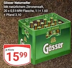 Aktuelle Radler Angebote bei GLOBUS in Saarbrücken Aktuelles Naturradler Angebot bei GLOBUS in Saarbrücken ab 15,99 €