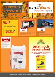 Profi Ruhl Prospekt für Kitzingen mit 4 Seiten Profi Ruhl Prospekt für Kitzingen: "KOMPETENT. PERSÖNLICH. REGIONAL.", 4 Seiten, 20.10.2025 - 25.10.2025