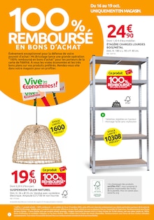 Prospectus Mr. Bricolage à Saint-Avold, "Remboursé* ET satisfait !", 24 pages de promos valables du 16/10/2024 au 27/10/2024