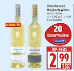 Rheinhessen Maybach Weine von Maybach für 2,99 € bei EDEKA im Angebot Rheinhessen Maybach Weine von Maybach im aktuellen EDEKA Prospekt
