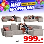Aktuelles Benito Wohnlandschaft Angebot bei Seats and Sofas in Regensburg ab 999,00 €