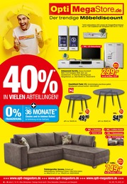Opti-Megastore Prospekt für Suhl mit 20 Seiten Opti-Megastore Prospekt für Suhl: "40% IN VIELEN ABTEILUNGEN!", 20 Seiten, 29.04.2022 - 26.05.2022