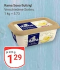 Sooo Buttrig! im Angebot bei GLOBUS in Zwickau Sooo Buttrig! Angebote von Rama bei GLOBUS Zwickau für 1,29 €