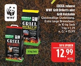 WWF Grill Briketts im Angebot bei Marktkauf in Coburg WWF Grill Briketts Angebote von EDEKA zuhause bei Marktkauf Coburg für 12,99 €