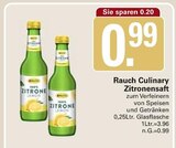 Culinary Zitronensaft im Angebot bei WEZ in Löhne Culinary Zitronensaft Angebote von Rauch bei WEZ Löhne für 0,99 €