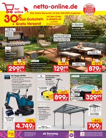 Matratze im Netto Marken-Discount Prospekt "Aktuelle Angebote" mit 60 Seiten (Rostock)