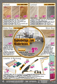 Laminat im Hornbach Prospekt "Willkommen in Deiner Wachstumszone." mit 30 Seiten (Duisburg)