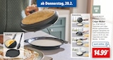 Crêpe-Maker Angebote von SILVERCREST KITCHEN TOOLS bei Lidl Aurich für 14,99 €