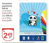 GLOBUS - Tonzeichenpapierblock Angebot im Prospekt Tonzeichenpapierblock bei GLOBUS im Prospekt "" für 2,49 €