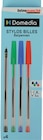 Stylos à bille assortis - DOMÉDIA - Intermarché Hyper Stylos à bille assortis - DOMÉDIA à 0,68 € dans le catalogue Intermarché Hyper