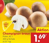 Champignon braun im Angebot bei Netto Marken-Discount in Braunschweig Champignon braun Angebote von Markttag bei Netto Marken-Discount Braunschweig für 1,69 €