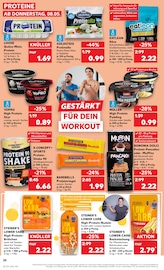 Proteinriegel im Kaufland Prospekt in Leipzig Aktueller Kaufland Prospekt mit Proteinriegel, "Aktuelle Angebote", Seite 38