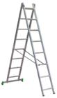 Echelle transformable 2 plans aluminium en promo chez LaMaison.fr Saint-Étienne à 109,90 €