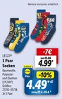 3 Paar Socken Angebote von LEGO bei Lidl Düsseldorf für 4,99 €