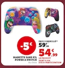 Manette sans fil Power A Switch - Nintendo - Super U à Lyon Manette sans fil Power A Switch - Nintendo en promo chez Super U Lyon à 54,99 €