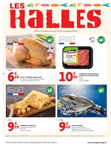 Promotion Volaille dans le prospectus Auchan Hypermarché, valable du 06/10/2026 au 18/10/2026 Promo Volaille dans le catalogue Auchan Hypermarché du moment à la page 14
