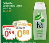 Dusche im Angebot bei GLOBUS in Bruchsal Dusche Angebote von Fa bei GLOBUS Bruchsal für 0,88 €