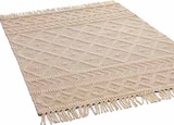 Teppich im Segmüller Prospekt Boho Look Teppich 'Tassels' im aktuellen Segmüller Prospekt für 59,99 €