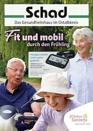 Sanitätshaus Schad Inh.  Ralph Weyda e.K. Prospekt für Abtsgmünd: "Fit und mobil durch den Frühling", 6 Seiten, 11.03.2026 - 31.05.2026