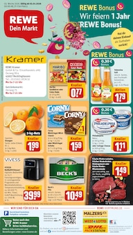 Aktueller REWE Prospekt für Recklinghausen und Ungebung, Seiten zum blättern REWE Prospekt Dein Markt mit Seiten in Recklinghausen und Umgebung