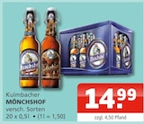 Mönchshof bei Getränke Oase im Prospekt "" für 14,99 €