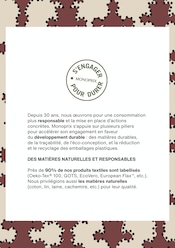 Promos Eau Minérale dans le catalogue "NOUVELLE COLLECTION MODE ET MAISON" de Monoprix à la page 4