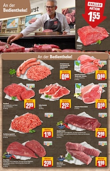 Rindfleisch im REWE Prospekt "Dein Markt" mit 40 Seiten (Hamburg)