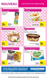 Promos Fromage dans le catalogue "LES NOUVEAUTÉS" de Carrefour Fromage en promo dans le catalogue Carrefour à la page 3