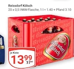 Kölsch im Angebot bei GLOBUS in Brühl Kölsch Angebote von Reissdorf bei GLOBUS Brühl für 13,99 €