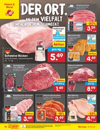 Fleisch im Netto Marken-Discount Prospekt "Aktuelle Angebote" auf Seite 18