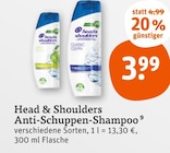 Anti-Schuppen-Shampoo Angebote von Head & Shoulders bei tegut Stuttgart für 3,99 €