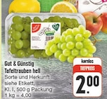 Tafeltrauben hell bei nah und gut im Prospekt "" für 2,00 €