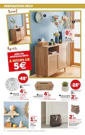 Promos Décoration dans le catalogue "La maison à prix bas" de Super U à la page 4