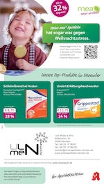 Aktueller mea - meine apotheke Apotheken Prospekt in Undenheim und Umgebung, "Unsere Dezember-Angebote" mit 4 Seiten, 01.12.2025 - 31.12.2025