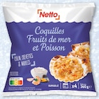 Coquilles fruits de mer et poisson surgelées - NETTO en promo chez Netto Sarcelles à 2,69 €