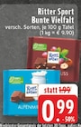 Bunte Vielfalt im Angebot bei E center in Bornheim Bunte Vielfalt Angebote von Ritter Sport bei E center Bornheim für 0,99 €