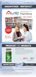 AVIE Dever-Park Apotheke Prospekt für Papenburg: "Aktuelle Angebote", 6 Seiten, 01.10.2026 - 31.10.2026