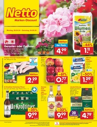 Netto Marken-Discount Prospekt für Schwerin, Dahme-Spreewald: "Aktuelle Angebote", 50 Seiten, 29.04.2024 - 04.05.2024