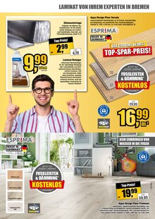 Laminat im Witthus Heimtex-Fachmarkt GmbH Prospekt "BETTEN-AKTIONSWOCHEN" mit 28 Seiten (Bremen)