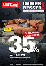 Höffner Möbel & Einrichtung Prospekt der aktuellen Woche mit 20 Seiten, gültig von 24.12.2025 bis 20.01.2026, in Forst und Umgebung Aktueller Höffner Möbel & Einrichtung Prospekt in Forst und Umgebung, "POLSTER SPEZIAL!" mit 20 Seiten, 24.12.2025 - 20.01.2026