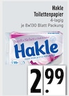 Toilettenpapier von Hakle im aktuellen EDEKA Prospekt für 2,99 €