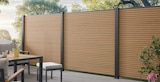 Flexi Fence „Turino“ Rhombusoptik coextrudiert im aktuellen Holz-Zentrum Theile Prospekt