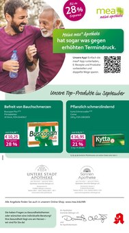 Aktueller mea - meine apotheke Prospekt "Unsere September-Angebote" Seite 1 von 4 Seiten für Wittislingen