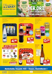 Netto Marken-Discount Prospekt für Gummersbach mit 2 Seiten Netto Marken-Discount Prospekt für Gummersbach: "DER ORT, AN DEM DU IMMER AUSGEZEICHNETE PREISE FINDEST.", 2 Seiten, 17.08.2026 - 22.08.2026