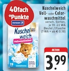 Kuschelweich Voll- oder Colorwaschmittel bei EDEKA im Melle Prospekt für 3,99 €