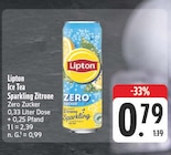 Aktuelle Zucker Angebote bei E center in Würzburg Aktuelles Ice Tea Sparkling Zitrone Zero Zucker Angebot bei E center in Würzburg ab 0,79 €