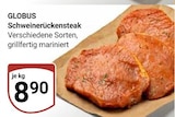 Schweinerückensteak Angebote von GLOBUS bei GLOBUS Krefeld für 8,90 €