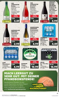 Mineralwasser im aktuellen Kaufland Prospekt (Mannheim) Mineralwasser im Kaufland Prospekt "Hier bin ich richtig" mit 61 Seiten (Mannheim)