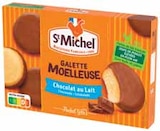 Galette Moelleuse Nappée Chocolat au Lait - ST MICHEL dans le catalogue Intermarché