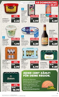 Bitburger im Kaufland Prospekt "Hier bin ich richtig" mit 56 Seiten (Viersen)